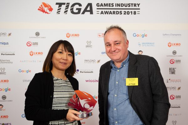 TIGA Games Industry Awards at the Guildhall London.Best Action and Adventure Game winners Sony Interactive Entertainment EuropeNovember 1 2018Matthew Power Photographywww.matthewpowerphotography.co.uk07969 088655mpowerphoto@yahoo.co.uk@mpowerphoto