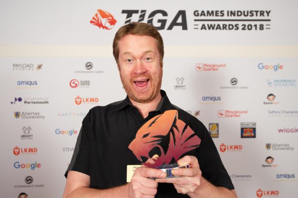 TIGA Games Industry Awards at the Guildhall London.Best Audio design - Polyphonic Digital INCNovember 1 2018Matthew Power Photographywww.matthewpowerphotography.co.uk07969 088655mpowerphoto@yahoo.co.uk@mpowerphoto