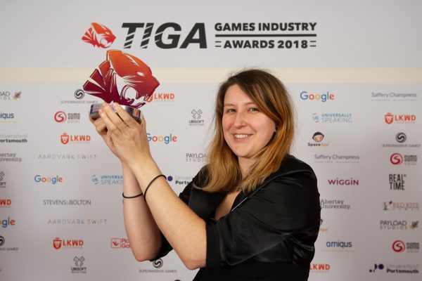 TIGA Games Industry Awards at the Guildhall London.Best Educational Game - CharlesUniversity and CzechAcademy of Sciences.November 1 2018Matthew Power Photographywww.matthewpowerphotography.co.uk07969 088655mpowerphoto@yahoo.co.uk@mpowerphoto