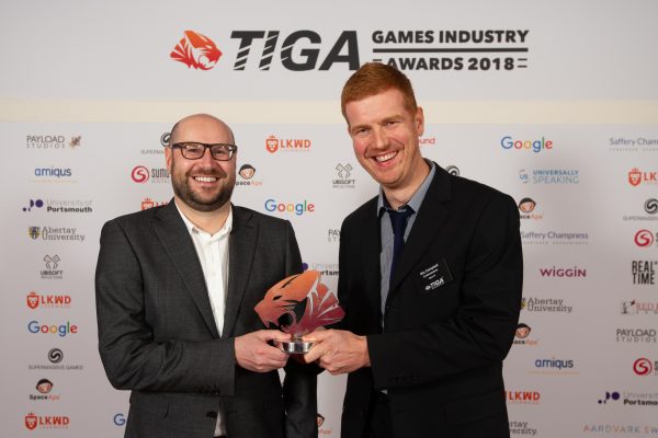 TIGA Games Industry Awards at the Guildhall London.

Best Racing Game - Codemasters

November 1 2018


Matthew Power Photography
www.matthewpowerphotography.co.uk
07969 088655
mpowerphoto@yahoo.co.uk
@mpowerphoto